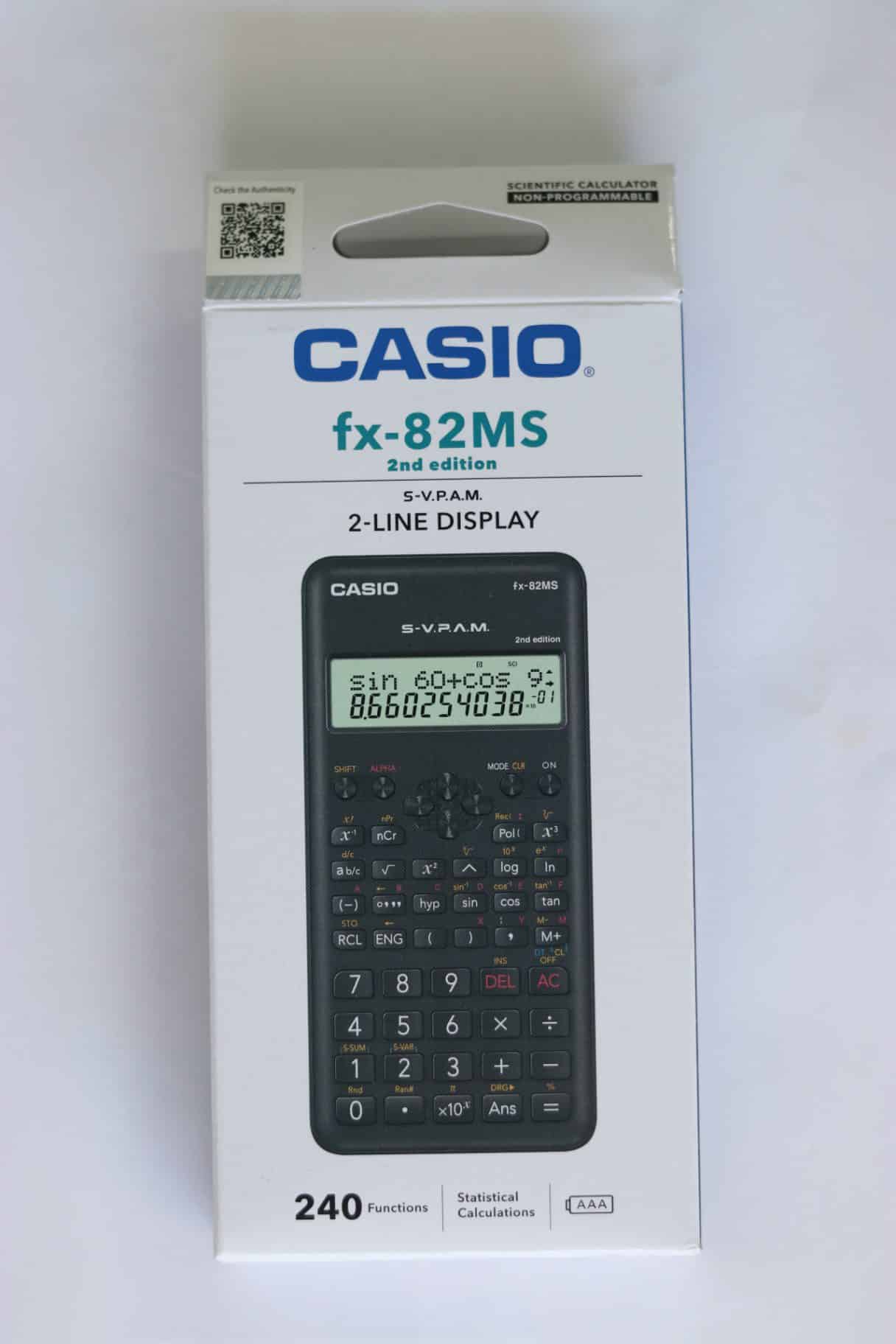 מחשבון מדעי CASIO -  FX82MS